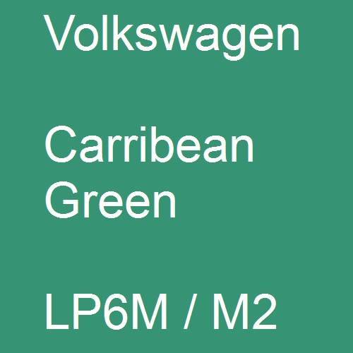 Volkswagen, Carribean Green, LP6M / M2.